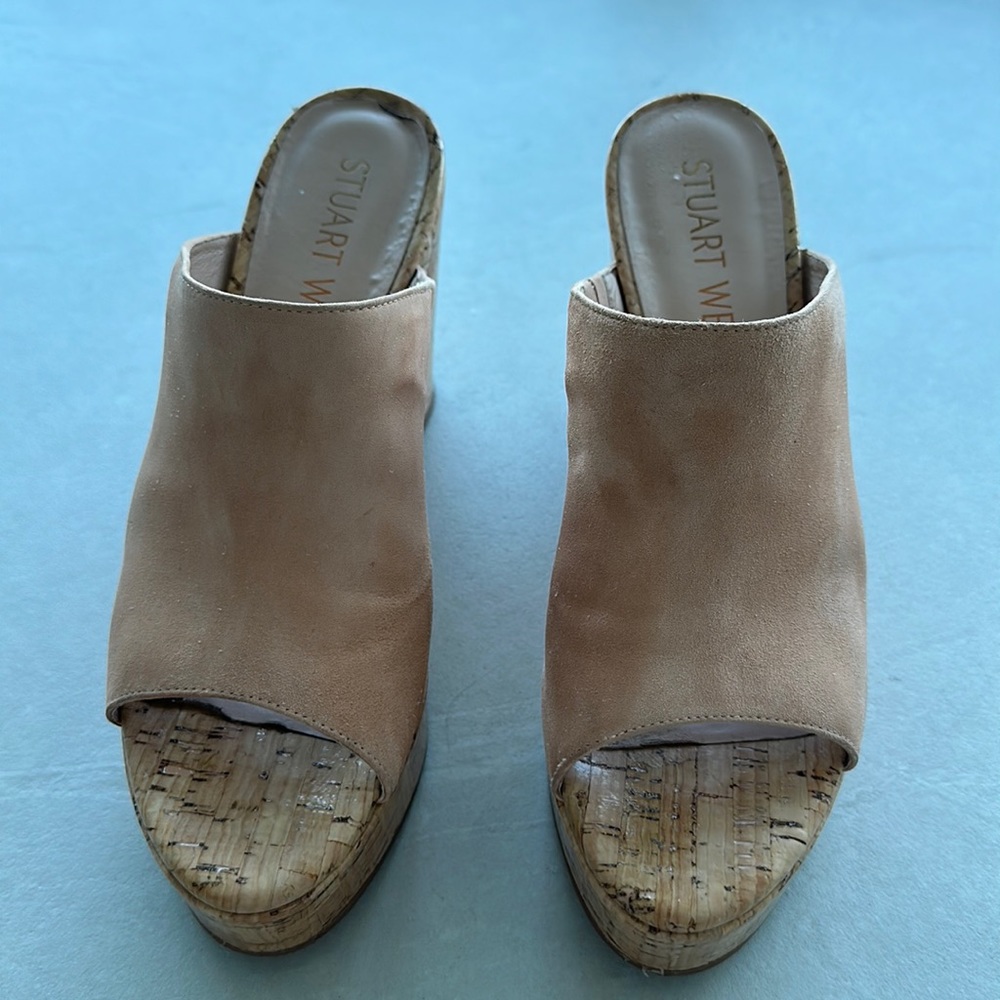 Stuart Weitzman 7.5 Pink Clogs